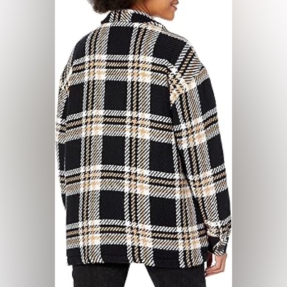 🎯Outerknown Cloud Weave Shirt Jacket Salt Cabin Plaid Size XS - Picture 3 of 16